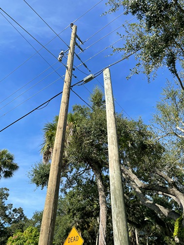 Utility poles