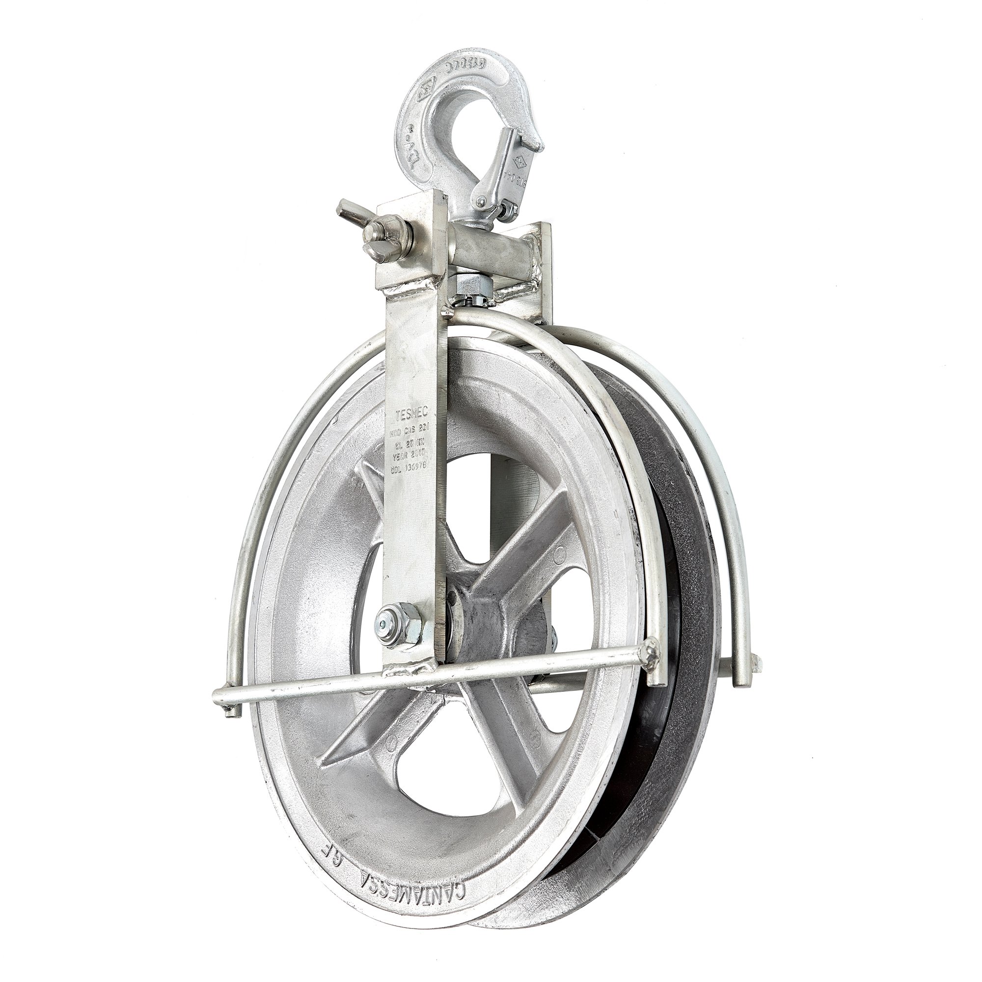 ROLL100 - Single sheave underslung block