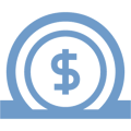 Resiliency icon - save money Resiliency icon - save money