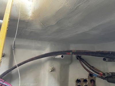SRP Vault wall and ceiling