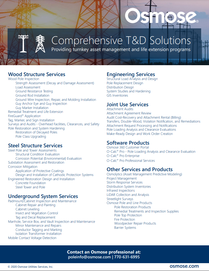 Osmose can develop your California GO 95 & GO 165 Formal Program