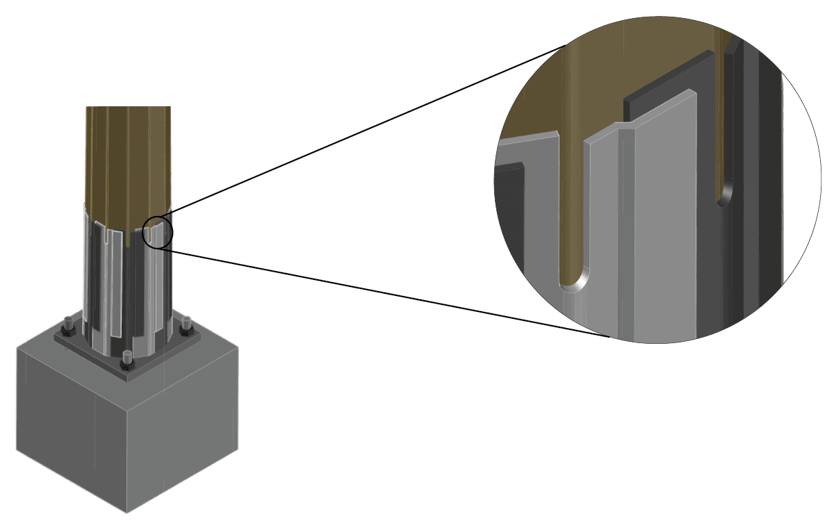 NeighborPlate: Universal Solution to Steel Pole Restorations