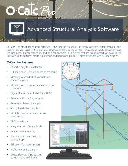O-Calc Pro Pole Analysis Software