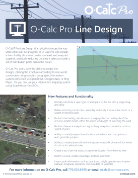O-Calc Pro - Line Design