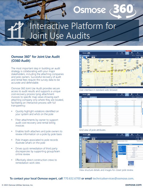 Interactive Platform for Joint Use Audits