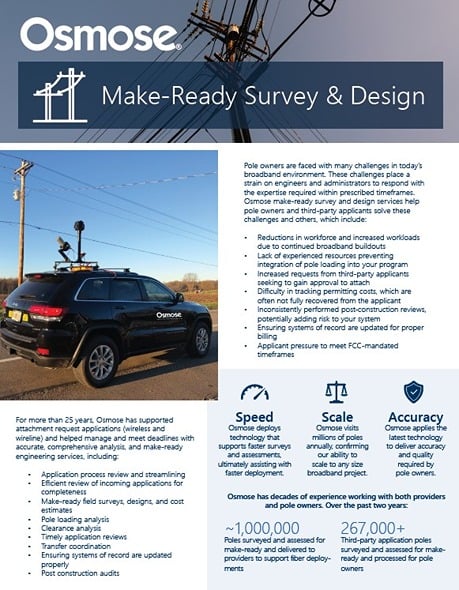 make ready survey and design